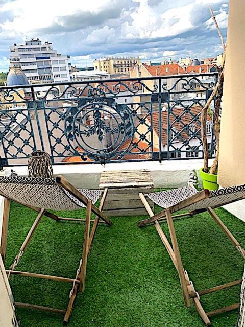 L'Albert 1Er - Ancien Palace - Centre Ville - Terrasse Vichy Buitenkant foto